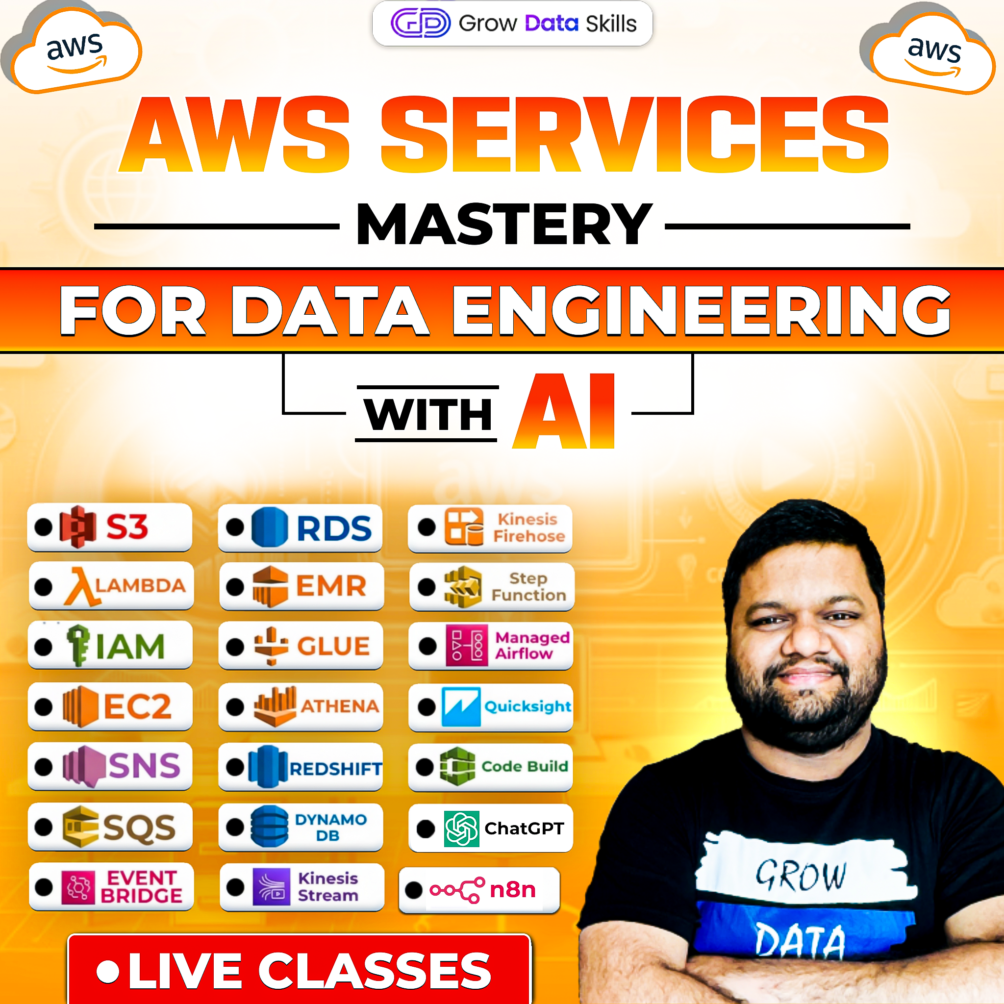 AWS Services Mastery For Data Engineering With AI Bootcamp